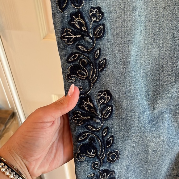 INC Womens Jeans! Size 24W Skinny Leg Slim Tech Fit - Picture 2 of 4